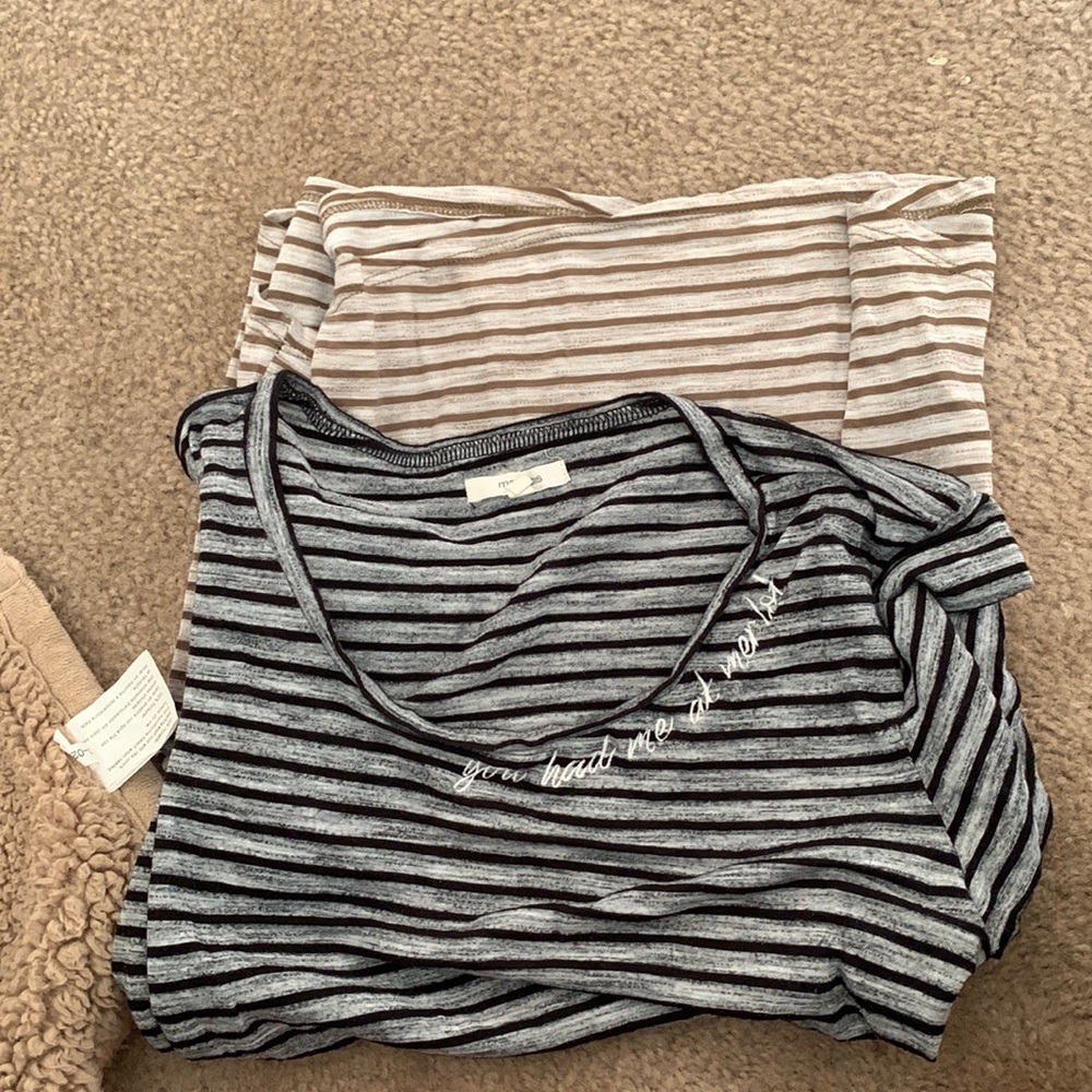 Ombred colored tshirt size L
